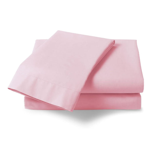 Candy Pink - Percale Fitted Sheet | Cotton Blend - Easy Care Bed Linen - restmor.co.uk - colour