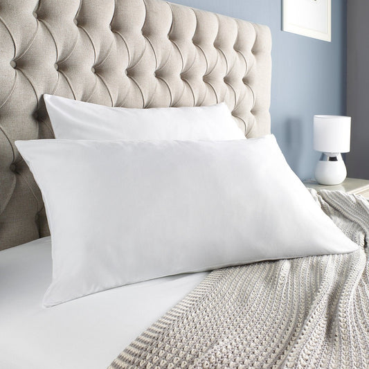 Eco Pillow Pair | Recycled Hollow - fibre Filling - restmor.co.uk - colour
