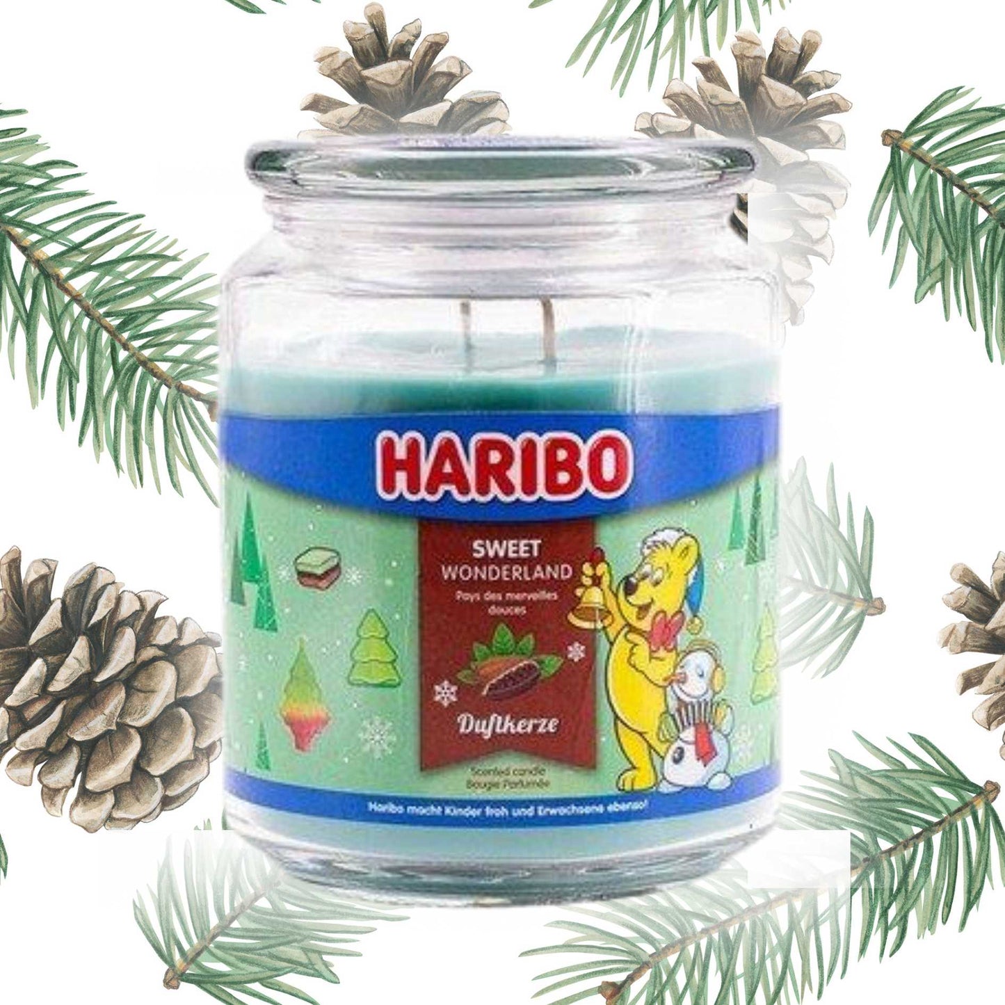 Haribo Candles - Sweet Wonderland - restmor.co.uk