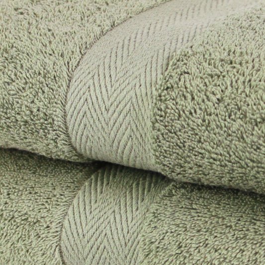 Sage Green - Luxury Bathroom Towel | Fine Combed Cotton Towel - 600GSM