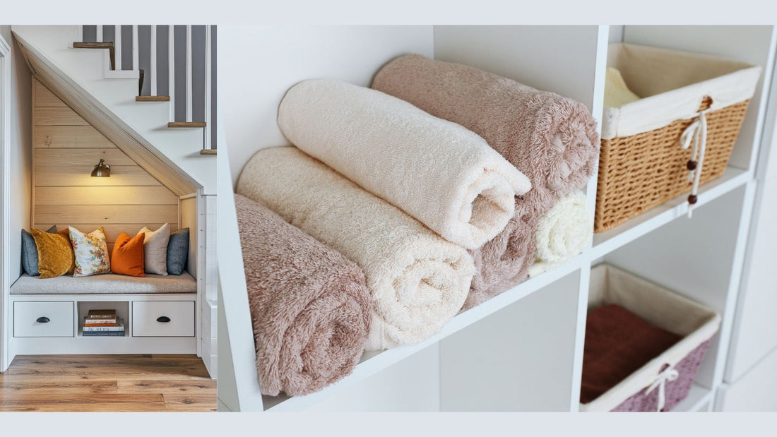 Clever storage ideas for small rooms & guest spaces