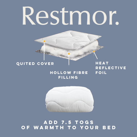 Restmor Self-Heating Mattress Topper | Wire-Free Warmth