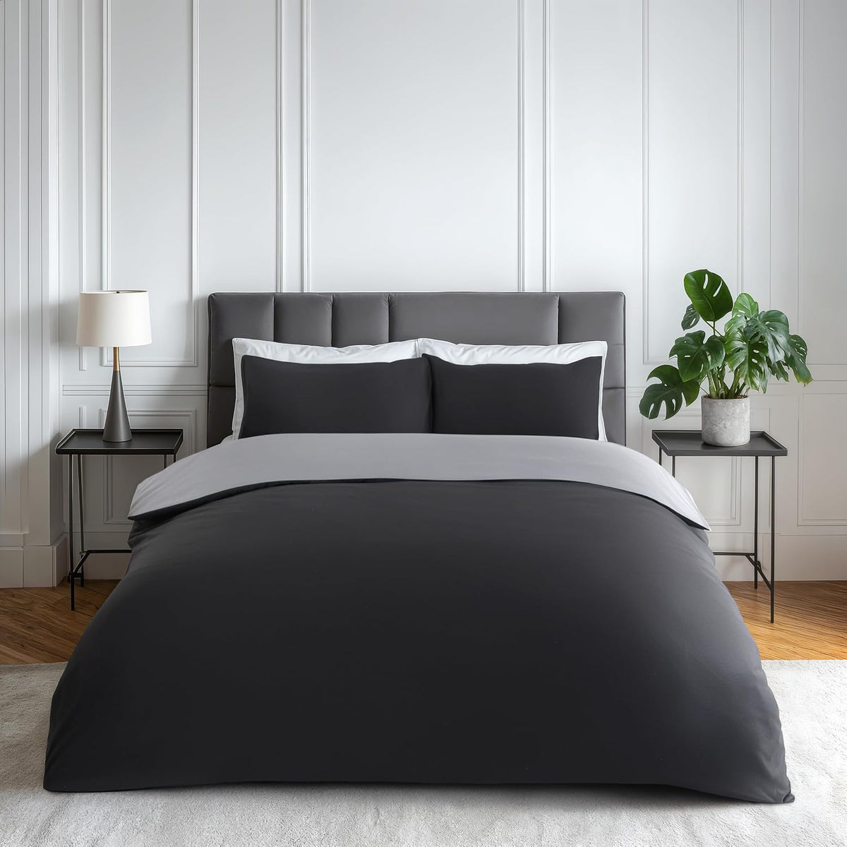 Lyla Reversible Duvet Single Bed Set 4 colours