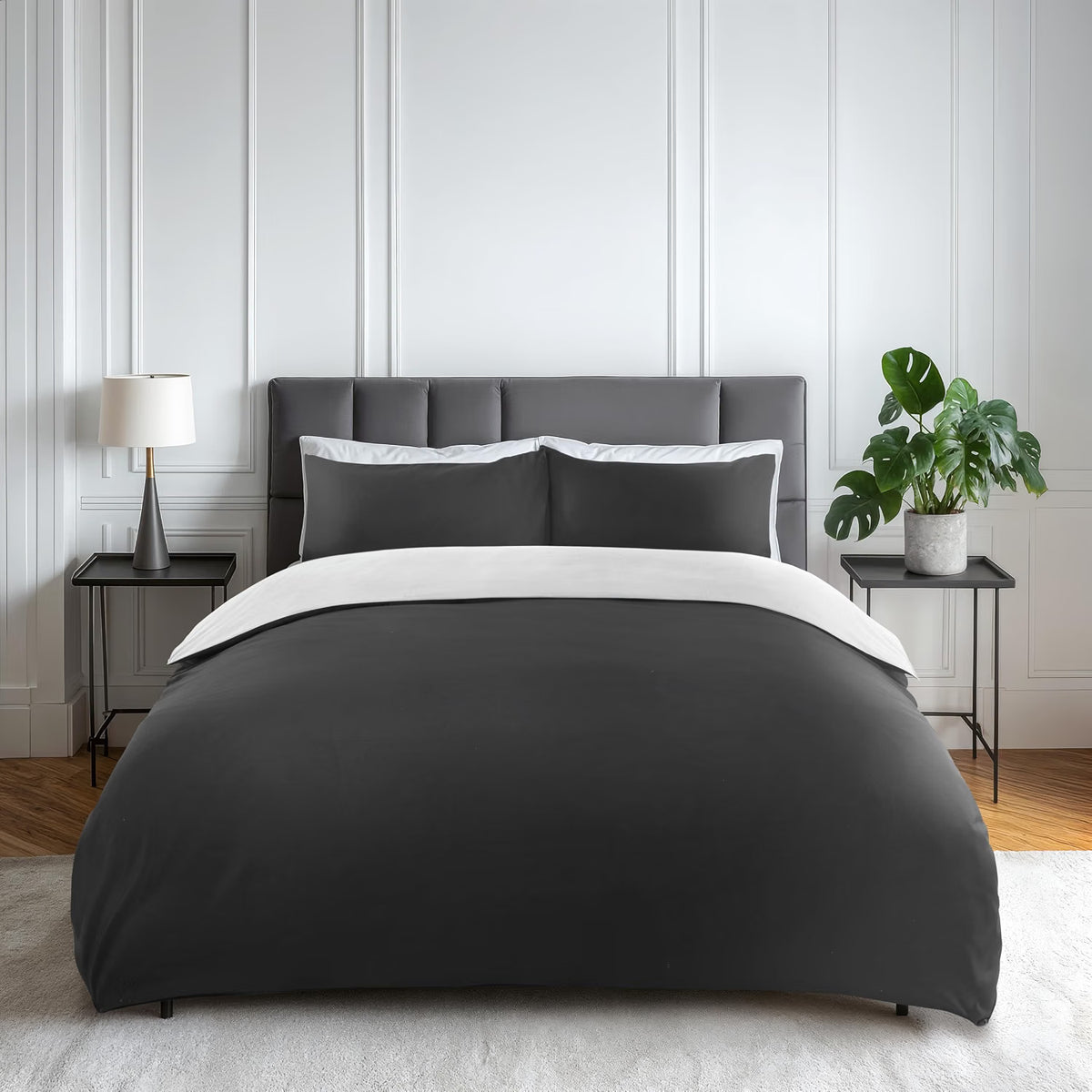 Lyla Reversible Duvet Single Bed Set 4 colours