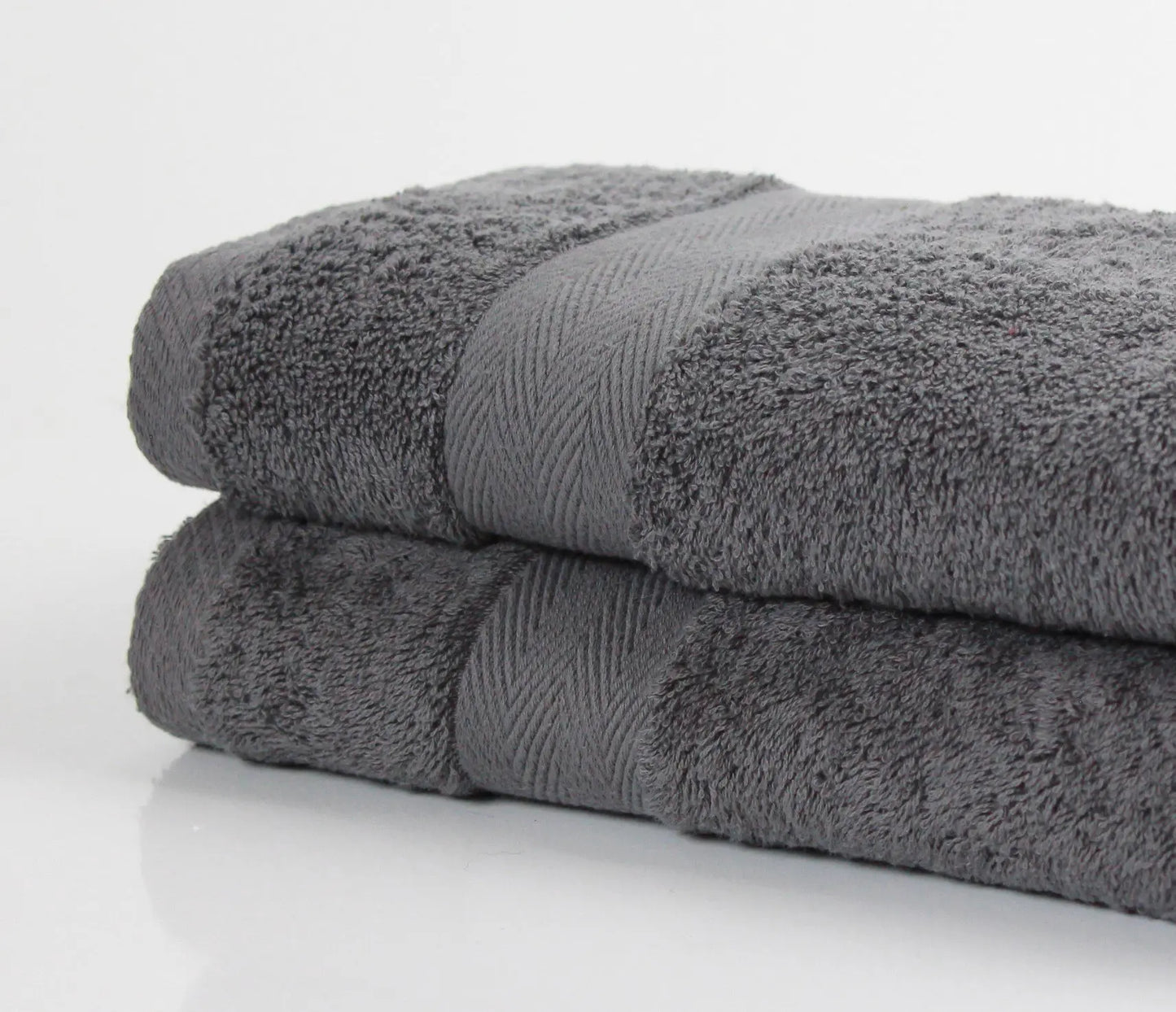 Charcoal - Luxury Bathroom Towel | Fine Combed Cotton Towel - 600GSM - Luxor