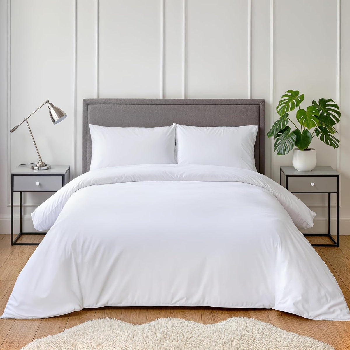 Lyla Reversible Duvet Single Bed Set 4 colours