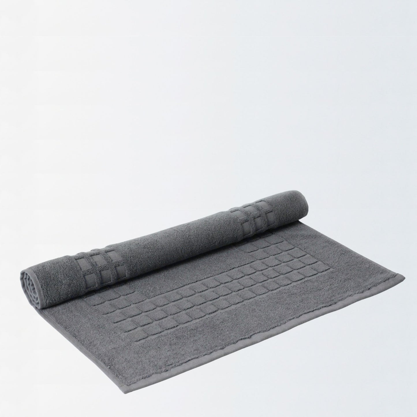 Charcoal Grey - Cotton Bath Mat | Quick-Dry Design