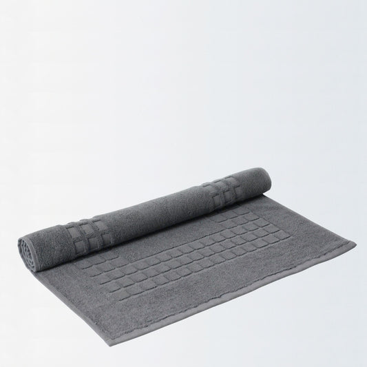 Charcoal Grey - Cotton Bath Mat | Quick-Dry Design