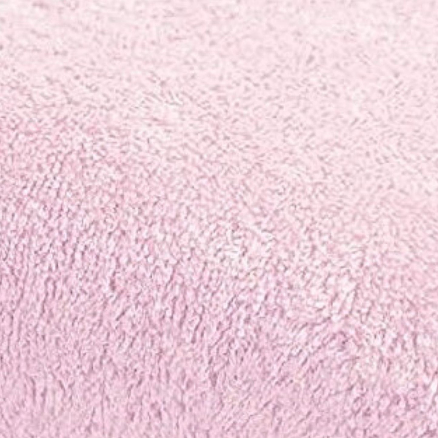 Close up of 500 GSM luxury bathroom towels in blush pink made from soft combed cotton