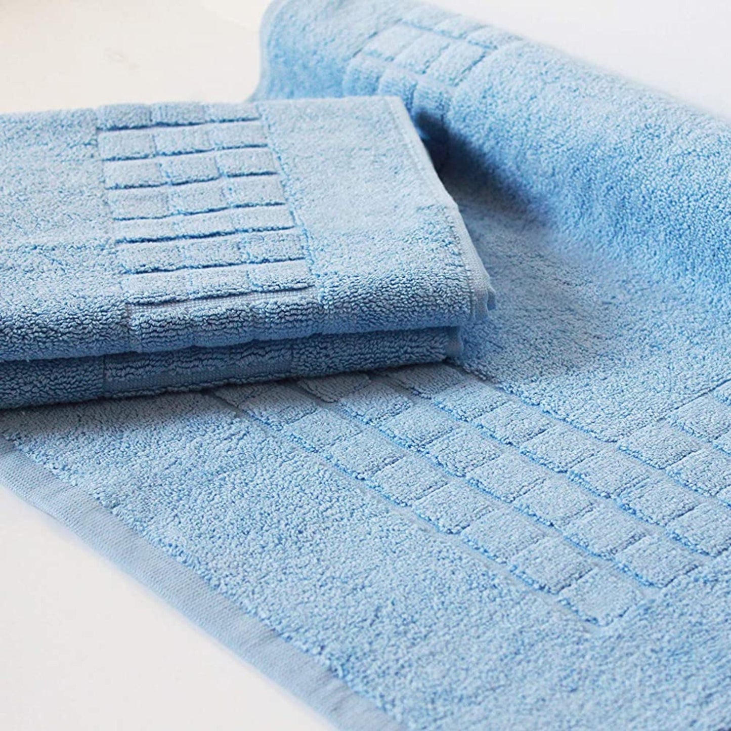 Cobolt Blue - Cotton Bath Mat | Quick - Dry Design - restmor.co.uk - colour