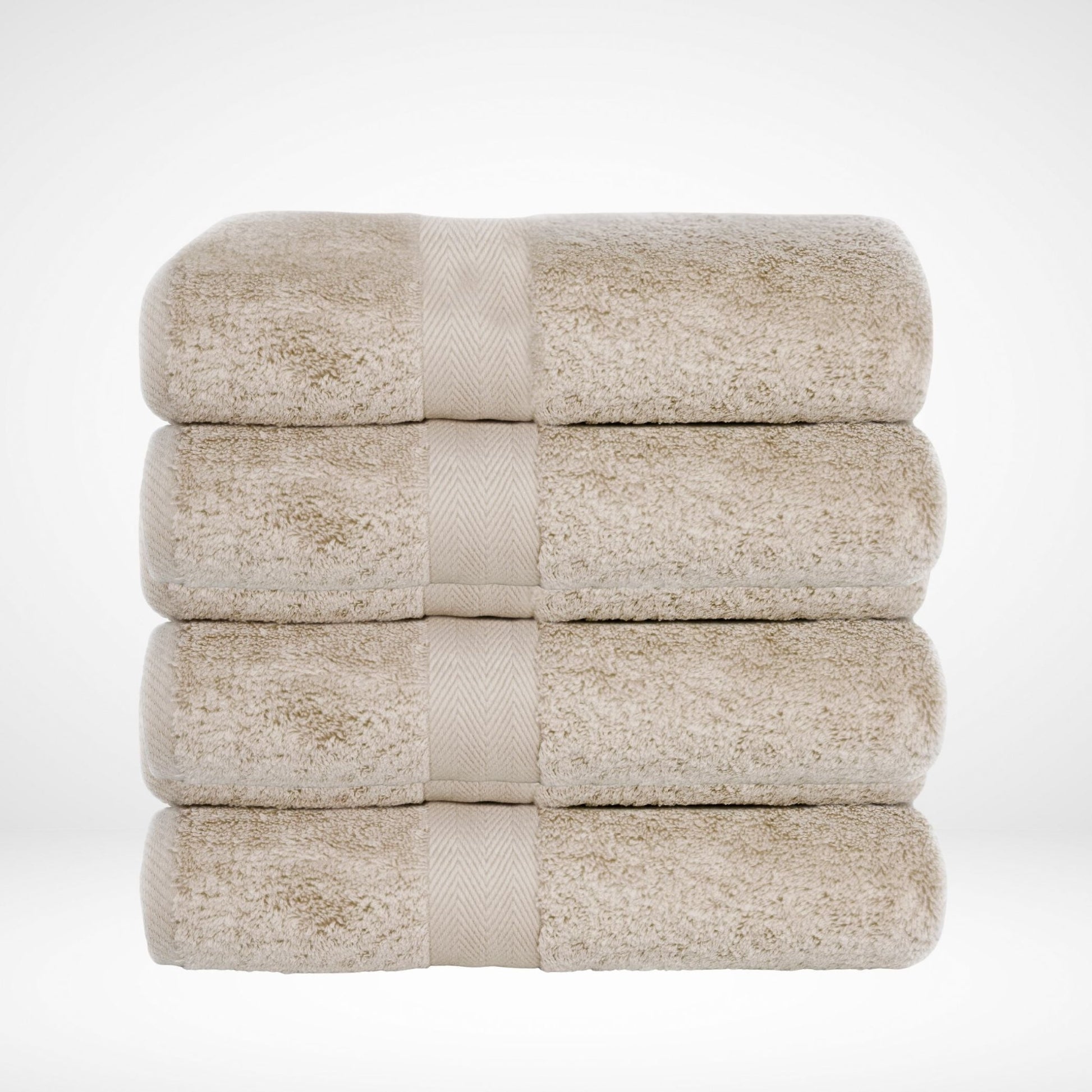 Latte Beige - Luxury Bathroom Towel | Fine Combed Cotton Towel - 600GSM - restmor.co.uk - colour