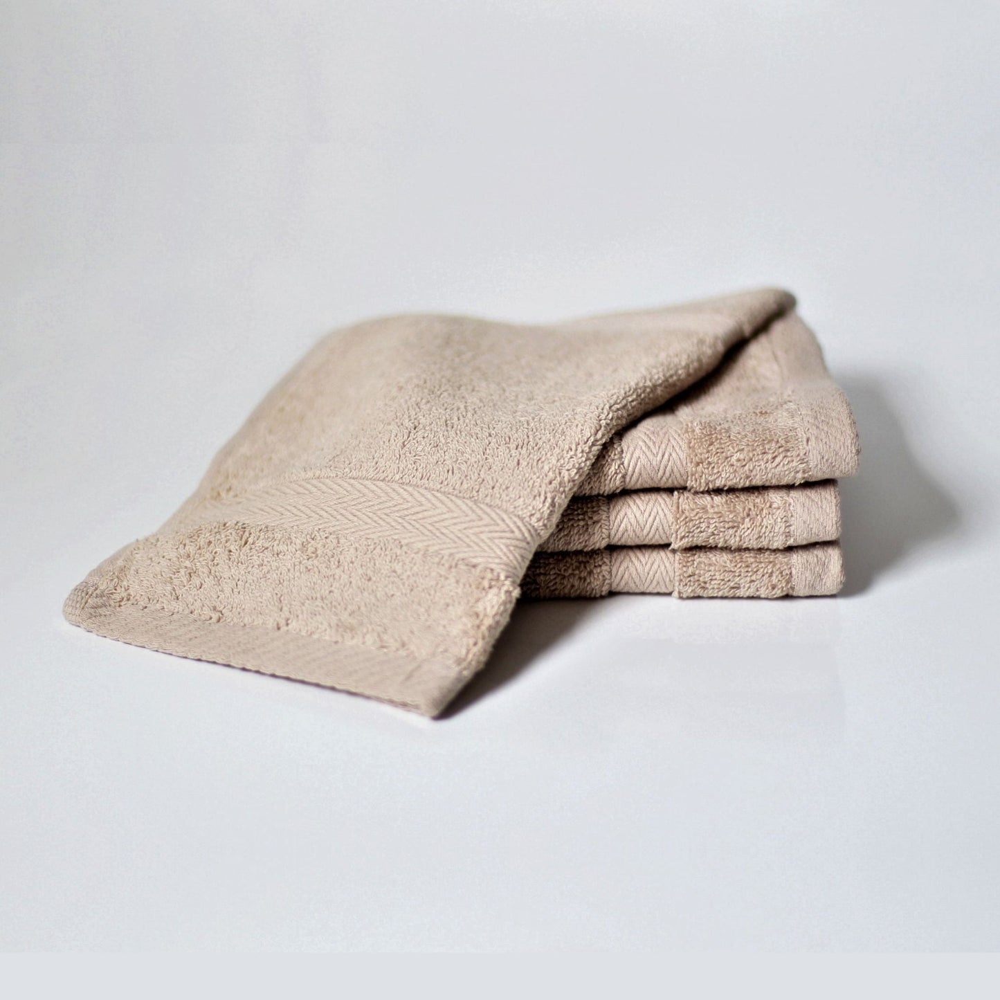 Latte Beige - Luxury Bathroom Towel | Fine Combed Cotton Towel - 600GSM - restmor.co.uk - colour
