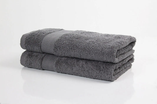 Charcoal - Luxury Bathroom Towel | Fine Combed Cotton Towel - 600GSM - Luxor