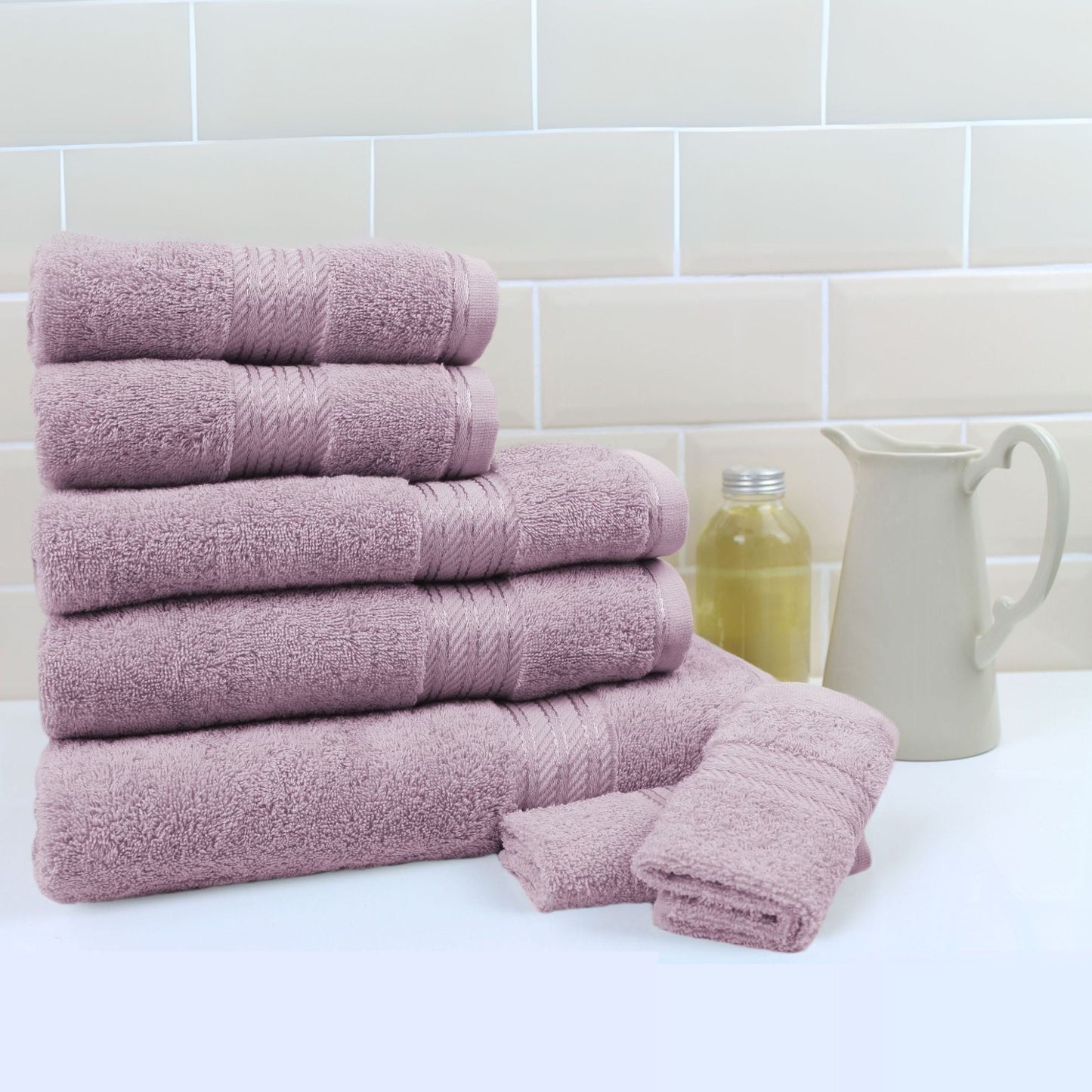 Mauve - Bathroom Towel | Combed Cotton - Supreme Range