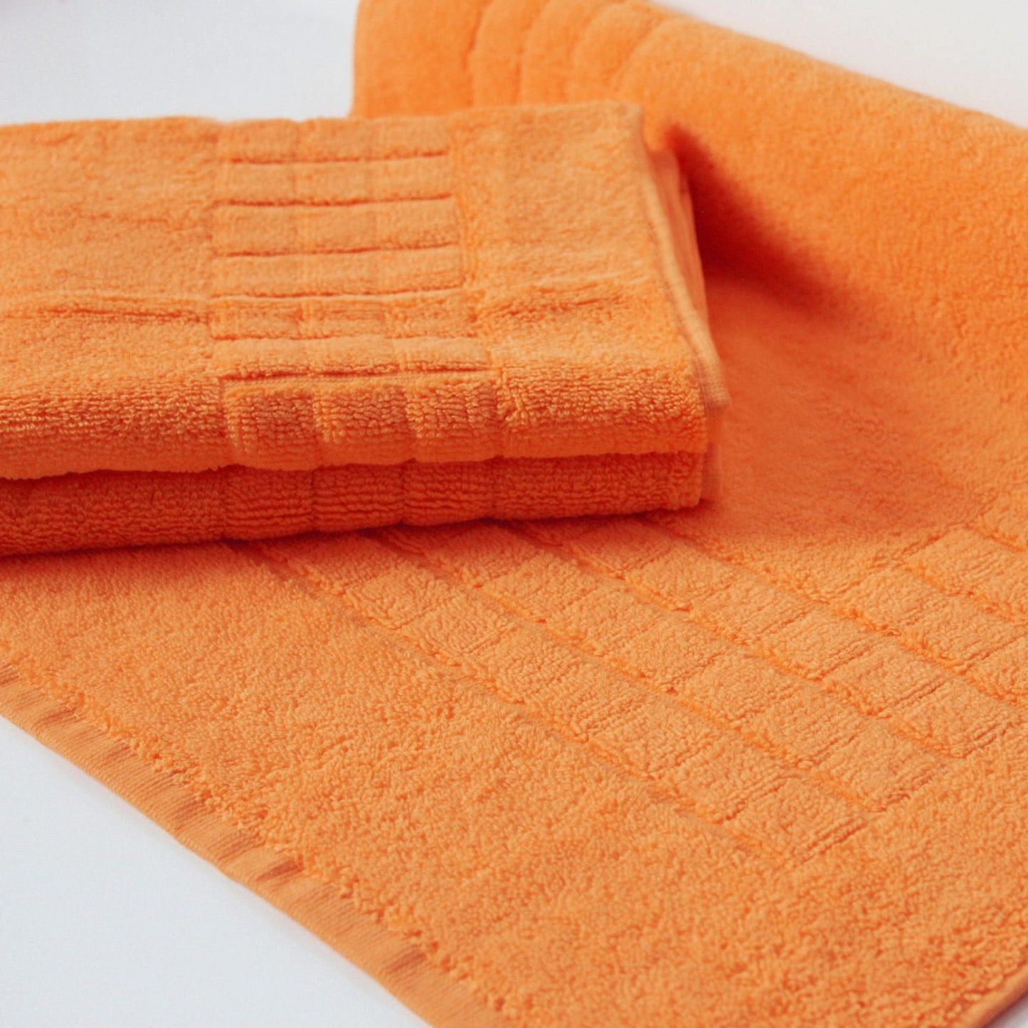 Orange - Cotton Bath Mat | Quick-Dry Design