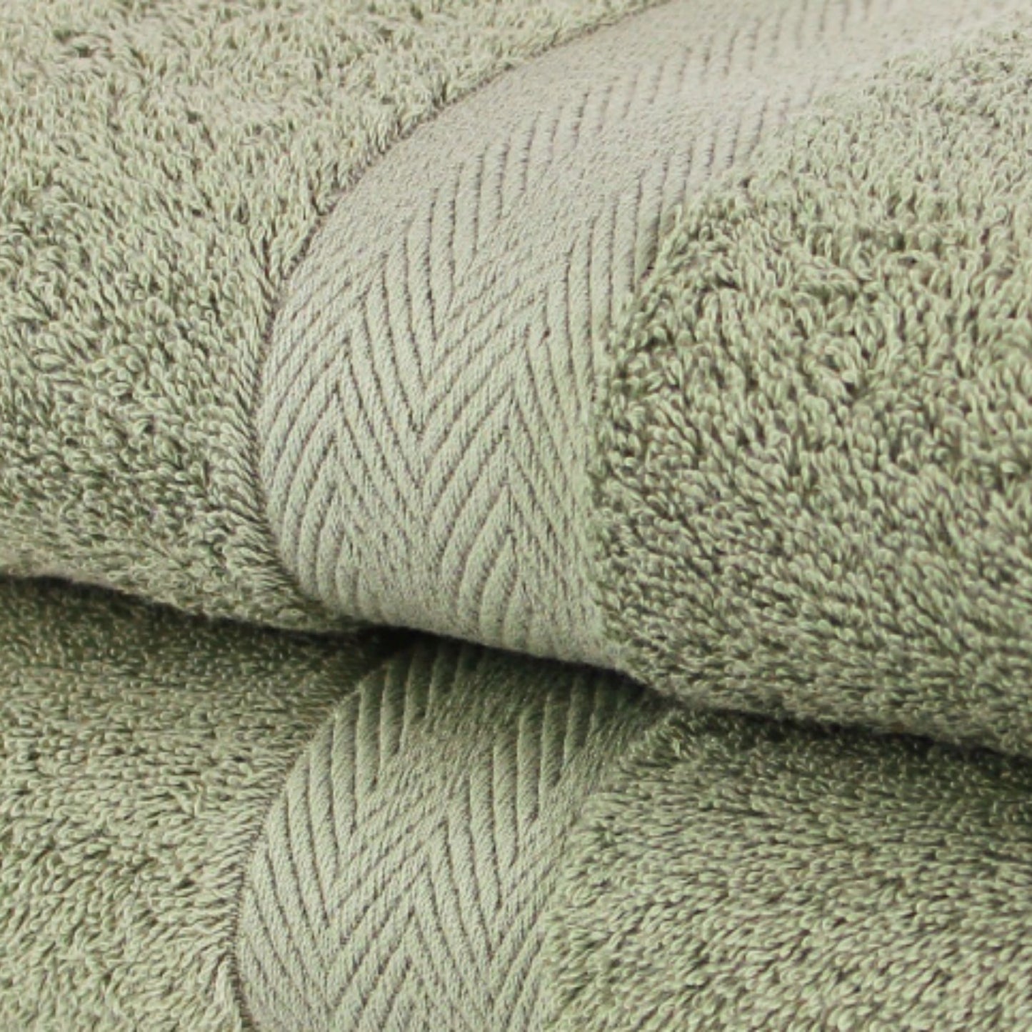 Sage Green - Luxury Bathroom Towel | Fine Combed Cotton Towel - 600GSM