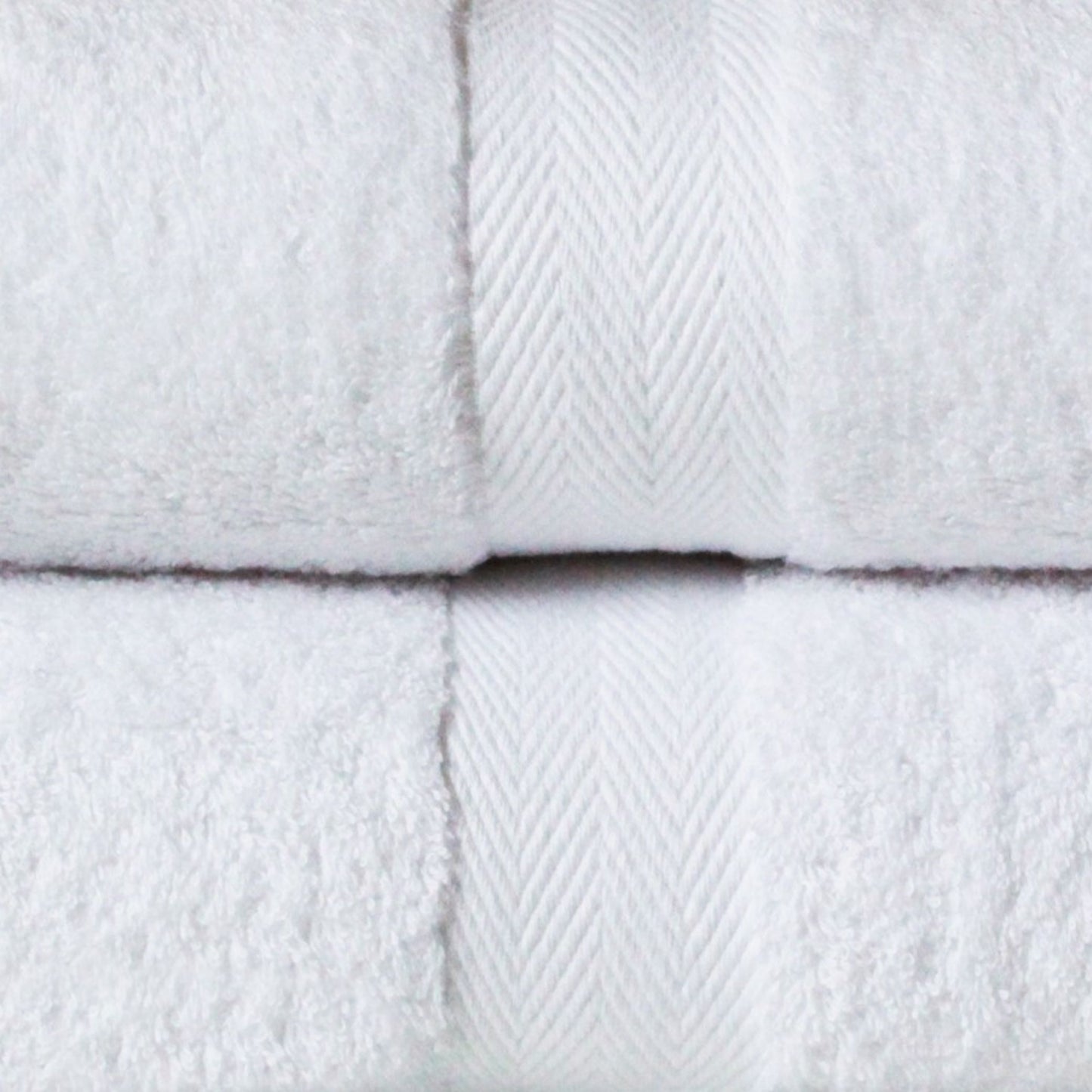 White - Luxury Bathroom Towel | Fine Combed Cotton Towel - 600GSM