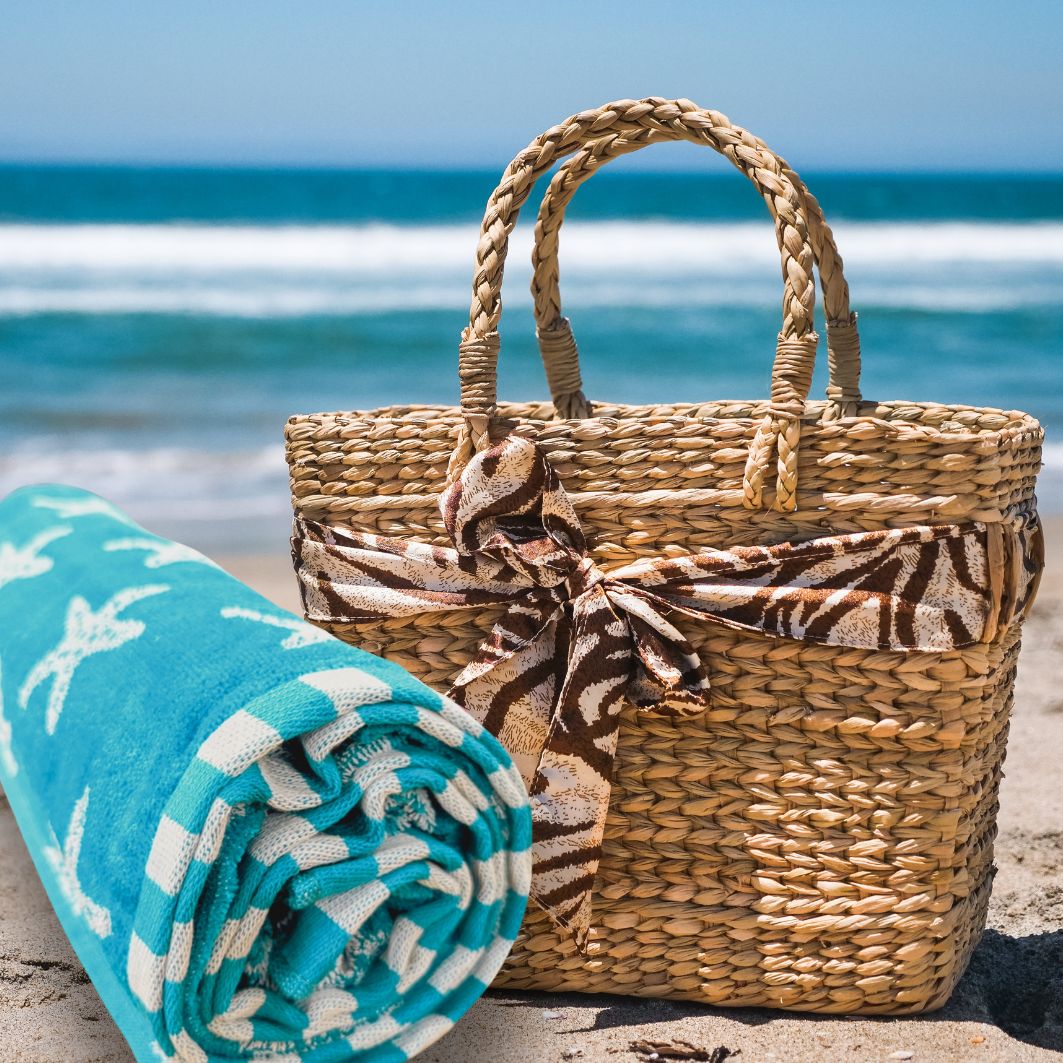 Teal Beach Towel – 100% Cotton | Starfish