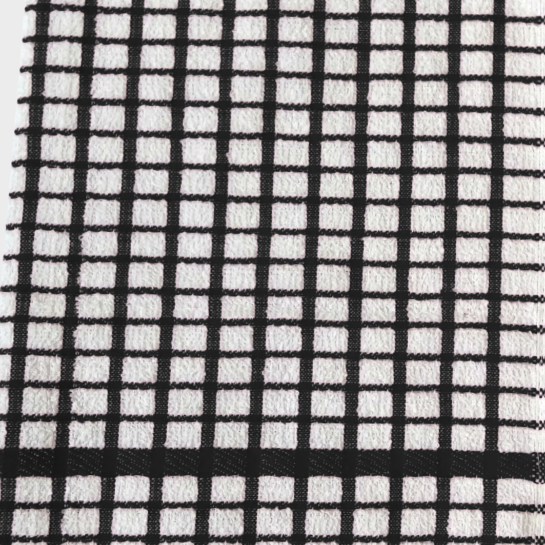 Cotton Tea Towels - Fibre Check