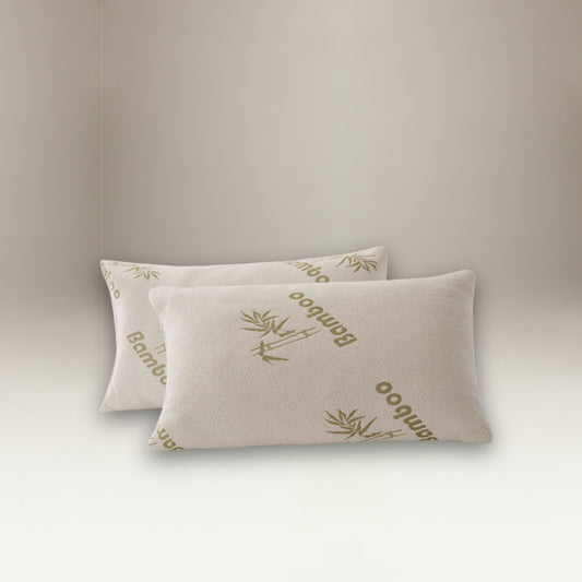 Bamboo Memory Foam Pillow | Medium Support