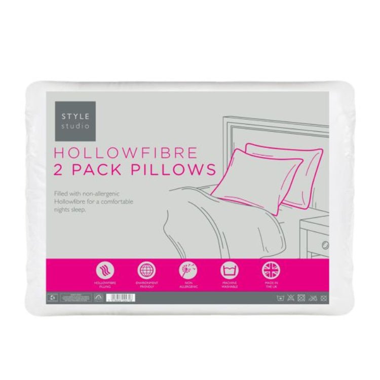 Restmor Pillow Pair Studio Design | Medium Support - restmor.co.uk - colour