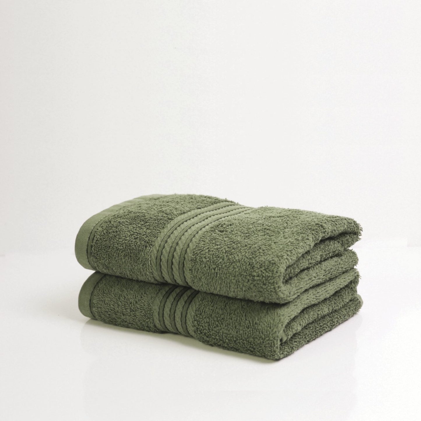 Sage Green - Bathroom Towel | Combed Cotton - Supreme Range