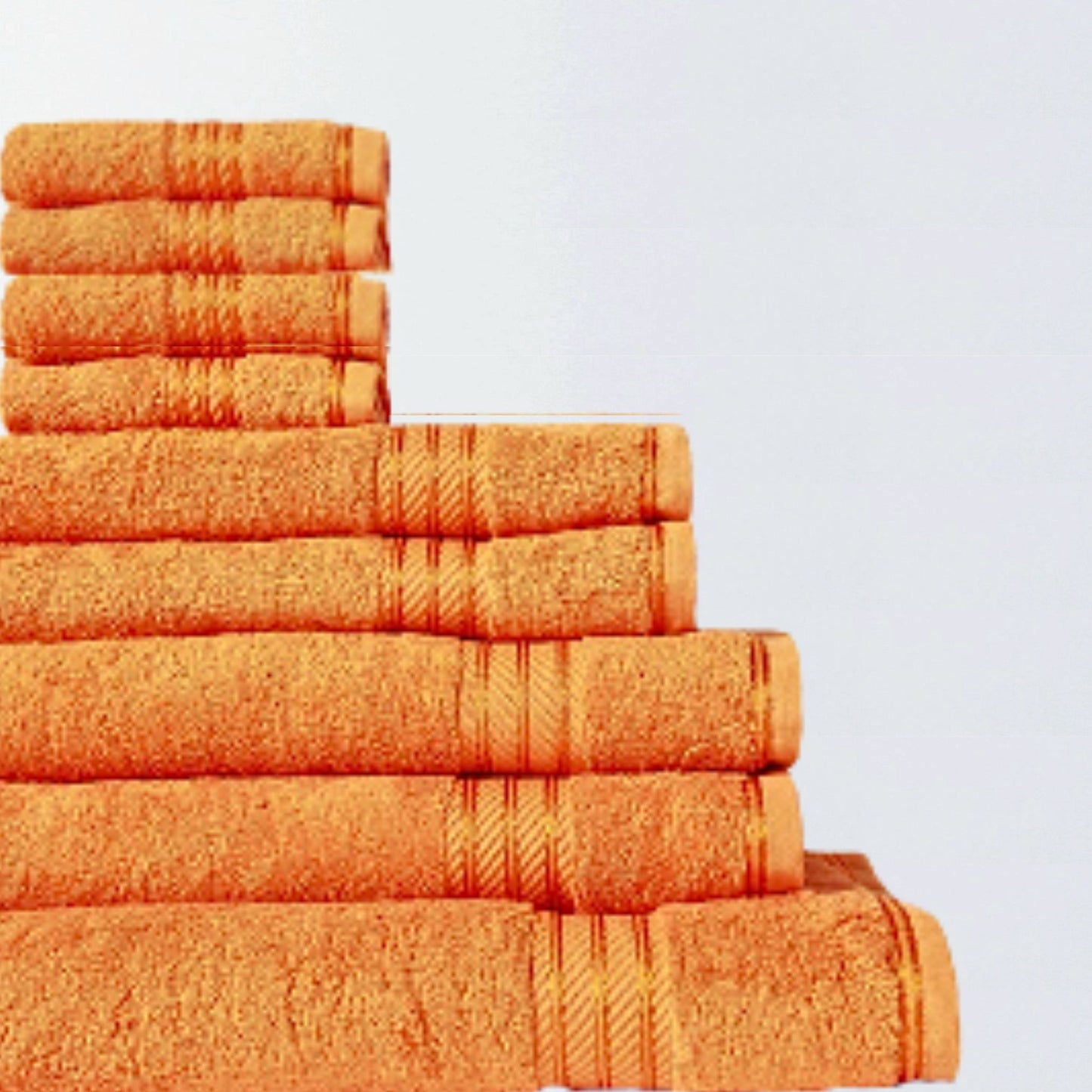Orange - Bathroom Towel | Combed Cotton - Supreme Range
