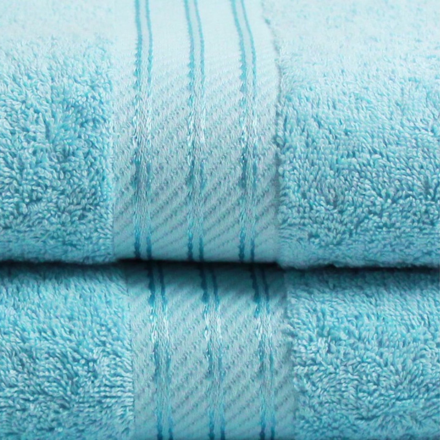 7 Piece Supreme Bath Towel Bundle - Fine Combed Cotton | Includes 2 Face Towels, 2 Hand Towels, 2 Bath Towels, 1 Bath Sheet