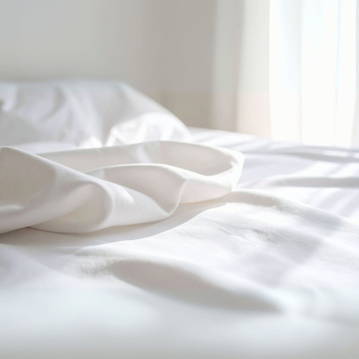 White - Flat Sheet | 100% Egyptian Cotton - 200 Thread Count