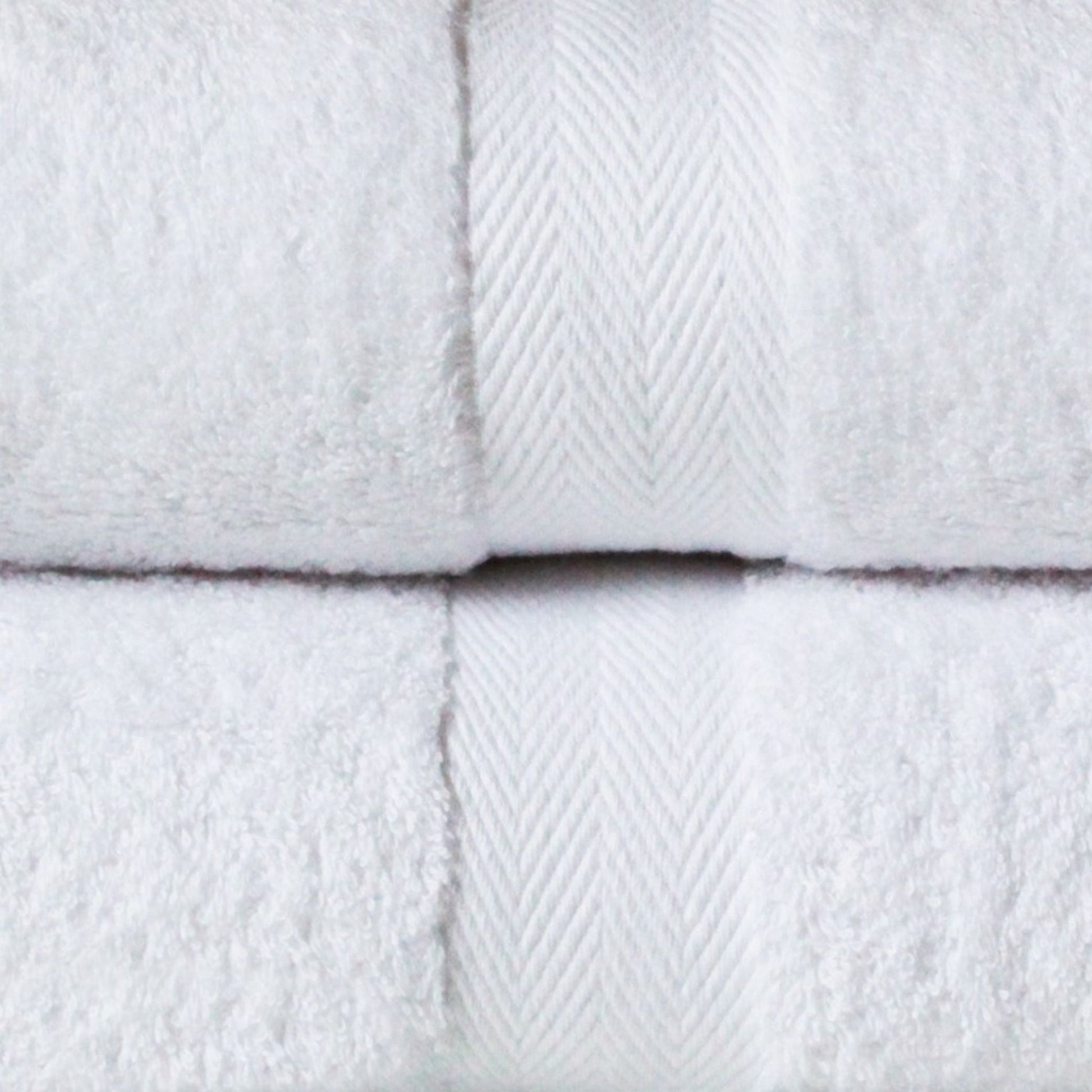 White - Luxury Bathroom Towel | Fine Combed Cotton Towel - 600GSM - restmor.co.uk - colour