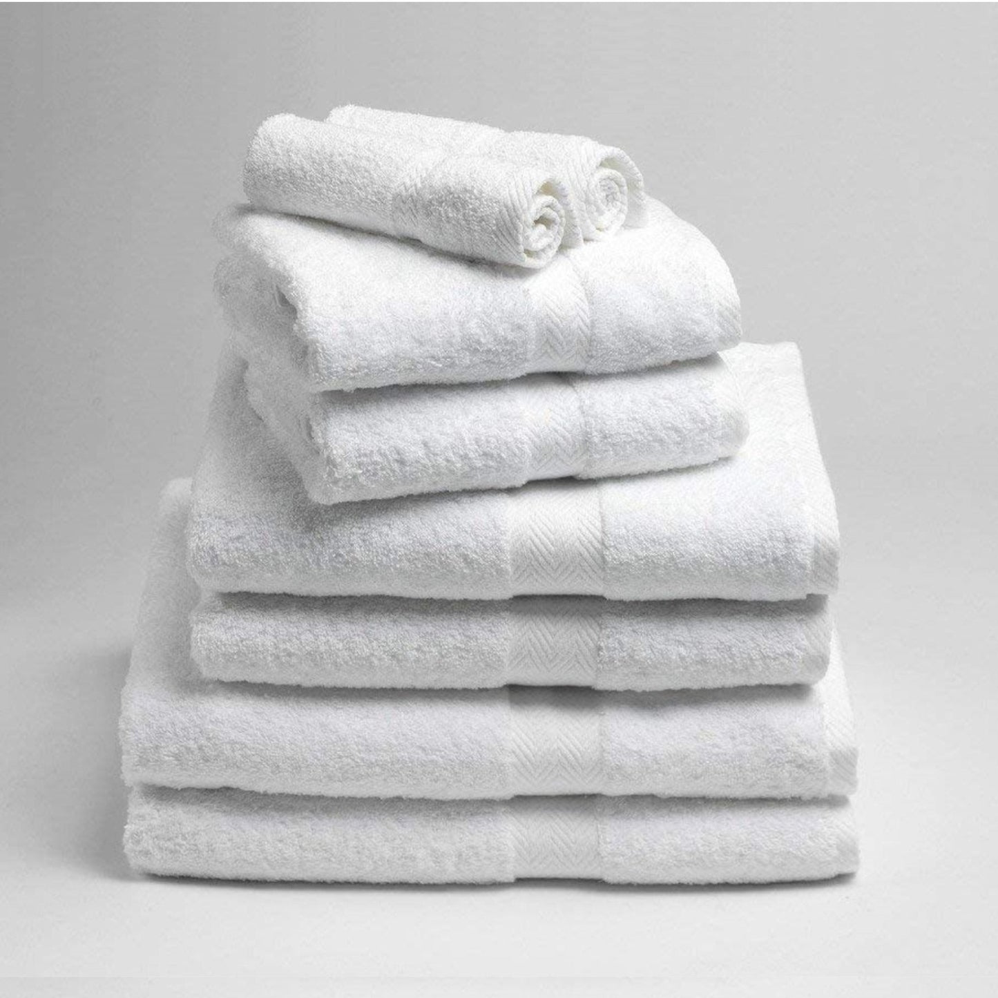 White - Luxury Bathroom Towel | Fine Combed Cotton Towel - 600GSM - restmor.co.uk - colour
