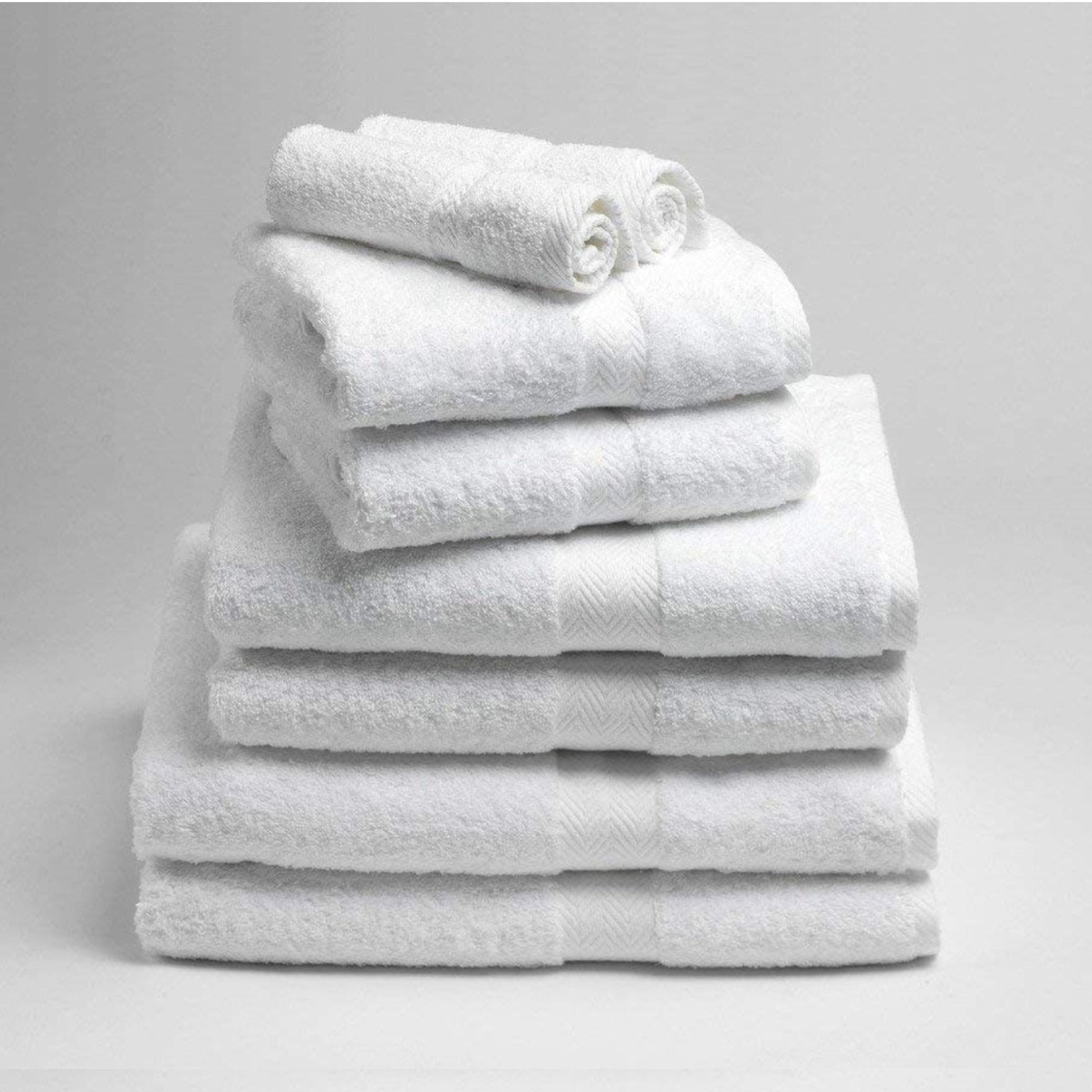 White - Luxury Bathroom Towel | Fine Combed Cotton Towel - 600GSM - restmor.co.uk - colour
