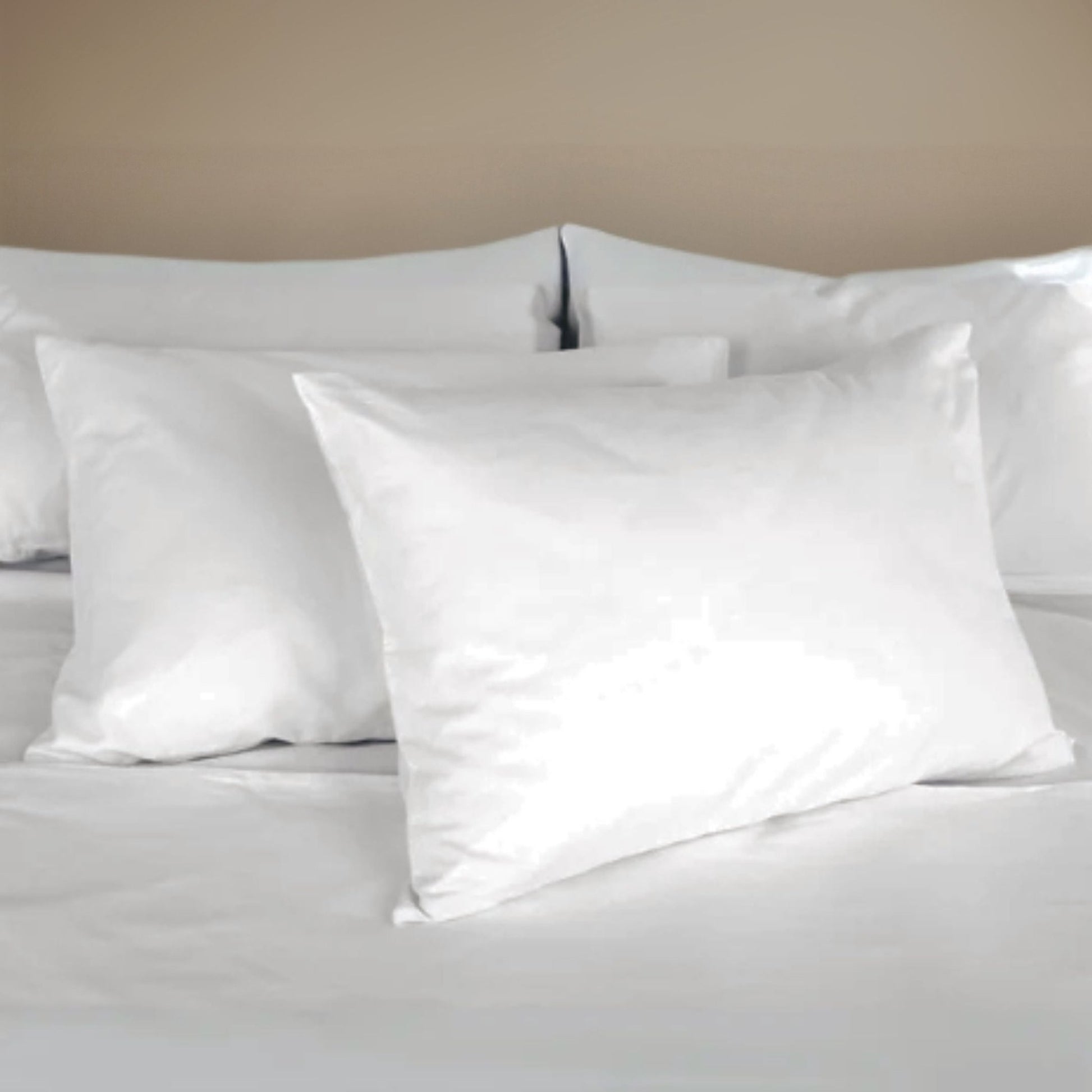 White - Pillowcase Pair | 100% Egyptian Cotton - 200 Thread Count - Luxury Bed Linen - restmor.co.uk - colour